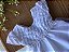 Vestido de Festa Infantil Branco Batizado Baby - Imagem 3