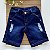 Bermuda Jeans Infantil Masculino com Elastano - Imagem 1