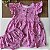 Vestido Baby Rosa Floral Com Calcinha - Imagem 1