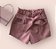 Short Couro Fake Rose - Imagem 1