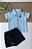Conjunto Camiseta Bermuda e Camisa Verde DIVERTTO - Imagem 4