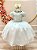 Vestido de Festa Infantil Nervuras Tifany - Imagem 1
