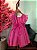 Vestido Infantil de Festa Rosa Pink Tule - Imagem 3