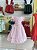 Vestido Infantil Rosa de Tule e renda rosa Candy - Imagem 6