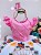 Vestido Infantil Circo Rosa - Imagem 2