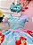 Vestido Infantil Sereia Ariel Escamas - Imagem 2