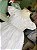 Vestido de Festa Infantil Branco Batizado Camadas - Imagem 2