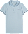Polo Infantil Casual Slim Pique Azul Bebê Ogochi - Imagem 1