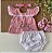 Conjunto Baby Bata Rosa com Calcinha - Imagem 1
