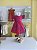 Vestido Infantil Artesanal Bordado a mão Pink - Imagem 2
