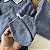 Kit Saida Maternidade de Tricô Masculina Completa Azul Jeans - Imagem 4
