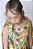Vestido Infantil Amarelo Floral - Imagem 2