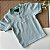 Camiseta Gola Padre Diagonal Aspargo - Imagem 1