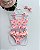 Biquini Infantil Flamingo Coral - Imagem 1
