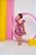 Vestido Mirela Lilás Frutas - Imagem 4