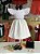 Vestido Off White com Prata Cinti - Imagem 1