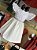 Vestido Off White com Prata Cinti - Imagem 4