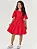 Vestido Infantil de Renda Vermelho Marte Cinti - Imagem 4
