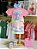 Conjunto Blusa e Short Saia Rosa Barbie Candy Cinti - Imagem 1