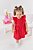 Vestido de Renda Vermelho Marte Cinti - Imagem 1