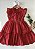 Vestido Infantil de Lasie Premium Vermelho - Imagem 1