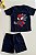Pijama Curto Infantil Masculino Homem Aranha - Imagem 1
