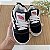 Tenis Infantil Linha Premium Preto com Branco - Imagem 2
