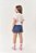 Conjunto Blusa e Short Natural Azul Jeans Cinti - Imagem 2