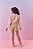 Conjunto Blusa Short Saia e Colete Rosa Plie com Café Cinti - Imagem 2