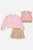Conjunto Blusa Short Saia e Colete Rosa Plie com Café Cinti - Imagem 3