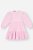 Vestido Manga Longa Rosa Plie Strass Cinti - Imagem 1