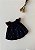 Vestido Bebê Artesanal Casinha de Abelha Azul Marinho | Bordado Delicado à Mão | Clássico, Elegante e Confortável - Imagem 1