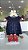 Vestido Bebê Artesanal Casinha de Abelha Azul Marinho | Bordado Delicado à Mão | Clássico, Elegante e Confortável - Imagem 3