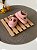 Sapatinho Baby Boneca Rosa com Dourado - Imagem 3