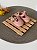 Sapatinho Baby Boneca Rosa com Dourado - Imagem 2