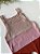 Romper de Tricô Listras Rose Rosa Vermelho - Imagem 2