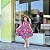 Vestido Infantil Xadrez Colorido Menina 4 a 14 Anos Rodado com Ajuste nos Ombros e Amarração nas Costas - Imagem 6
