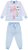 Conjunto Pijama Cute Gola Azul - Imagem 1