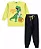 Conjunto Pijama Dino Verde Claro - Imagem 1