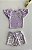 Conjunto Blusa e Shorts Bruma Lilás Cinti - Imagem 1