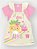 Conjunto Body e Salopete Off com Rosa Iogurte Cinti - Imagem 1