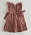 Vestido Infantil Artesanal Bordado a mão Rose Flores - Imagem 4