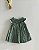 Vestido Bebê Artesanal Casinha de Abelha Verde Pistache | Bordado Delicado à Mão | Clássico, Elegante e Confortável - Imagem 1