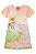 Vestido Fresh Raposa Laranja Flora Infanti - Imagem 1