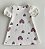 Vestido Branco Pets Animal Print Cinti - Imagem 9