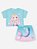 Conjunto Blusa e Short/Saia Sereia Lilás Cinti - Imagem 1