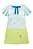 Vestido Flora Fresh Abelhinha Azul - Imagem 5