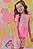 Conjunto Blusa e Short Biker Rosa Infanti - Imagem 1
