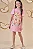 Vestido em Malha Ursa Morango Rosa Infanti - Imagem 2