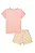 Conjunto Blusa e Short Rosa Aloha Infanti - Imagem 4